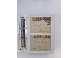 1920/23, umfangreiche Sammlung mit über 4600 Briefen, Karten und Ganzsachen. Dabei interessante Frankaturen, Blockeinheiten, 