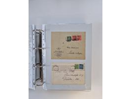 1920/23, umfangreiche Sammlung mit über 4600 Briefen, Karten und Ganzsachen. Dabei interessante Frankaturen, Blockeinheiten, 