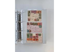 1920/23, umfangreiche Sammlung mit über 4600 Briefen, Karten und Ganzsachen. Dabei interessante Frankaturen, Blockeinheiten, 