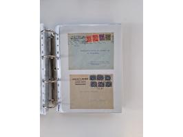 1920/23, umfangreiche Sammlung mit über 4600 Briefen, Karten und Ganzsachen. Dabei interessante Frankaturen, Blockeinheiten, 