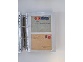 1920/23, umfangreiche Sammlung mit über 4600 Briefen, Karten und Ganzsachen. Dabei interessante Frankaturen, Blockeinheiten, 