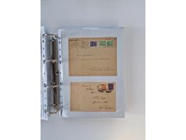1920/23, umfangreiche Sammlung mit über 4600 Briefen, Karten und Ganzsachen. Dabei interessante Frankaturen, Blockeinheiten, 