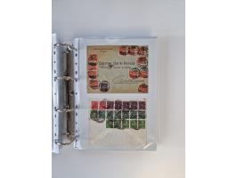 1920/23, umfangreiche Sammlung mit über 4600 Briefen, Karten und Ganzsachen. Dabei interessante Frankaturen, Blockeinheiten, 