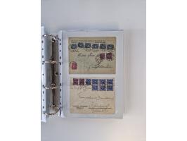 1920/23, umfangreiche Sammlung mit über 4600 Briefen, Karten und Ganzsachen. Dabei interessante Frankaturen, Blockeinheiten, 
