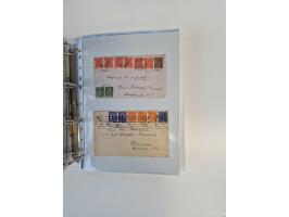 1920/23, umfangreiche Sammlung mit über 4600 Briefen, Karten und Ganzsachen. Dabei interessante Frankaturen, Blockeinheiten, 