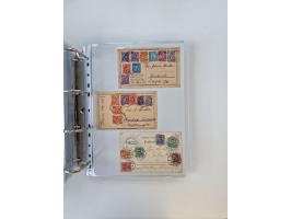 1920/23, umfangreiche Sammlung mit über 4600 Briefen, Karten und Ganzsachen. Dabei interessante Frankaturen, Blockeinheiten, 