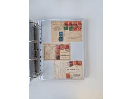 1920/23, umfangreiche Sammlung mit über 4600 Briefen, Karten und Ganzsachen. Dabei interessante Frankaturen, Blockeinheiten, 