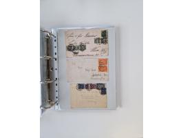 1920/23, umfangreiche Sammlung mit über 4600 Briefen, Karten und Ganzsachen. Dabei interessante Frankaturen, Blockeinheiten, 