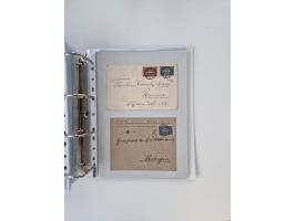1920/23, umfangreiche Sammlung mit über 4600 Briefen, Karten und Ganzsachen. Dabei interessante Frankaturen, Blockeinheiten, 