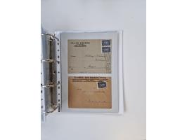 1920/23, umfangreiche Sammlung mit über 4600 Briefen, Karten und Ganzsachen. Dabei interessante Frankaturen, Blockeinheiten, 