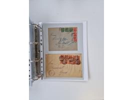 1920/23, umfangreiche Sammlung mit über 4600 Briefen, Karten und Ganzsachen. Dabei interessante Frankaturen, Blockeinheiten, 
