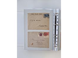 1920/23, umfangreiche Sammlung mit über 4600 Briefen, Karten und Ganzsachen. Dabei interessante Frankaturen, Blockeinheiten, 