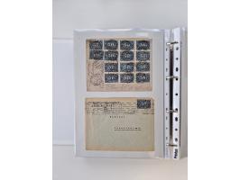 1920/23, umfangreiche Sammlung mit über 4600 Briefen, Karten und Ganzsachen. Dabei interessante Frankaturen, Blockeinheiten, 