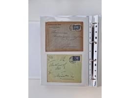 1920/23, umfangreiche Sammlung mit über 4600 Briefen, Karten und Ganzsachen. Dabei interessante Frankaturen, Blockeinheiten, 