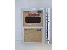 1920/23, umfangreiche Sammlung mit über 4600 Briefen, Karten und Ganzsachen. Dabei interessante Frankaturen, Blockeinheiten, 