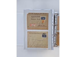 1920/23, umfangreiche Sammlung mit über 4600 Briefen, Karten und Ganzsachen. Dabei interessante Frankaturen, Blockeinheiten, 