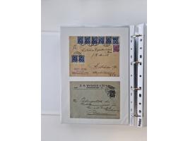 1920/23, umfangreiche Sammlung mit über 4600 Briefen, Karten und Ganzsachen. Dabei interessante Frankaturen, Blockeinheiten, 
