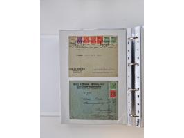1920/23, umfangreiche Sammlung mit über 4600 Briefen, Karten und Ganzsachen. Dabei interessante Frankaturen, Blockeinheiten, 