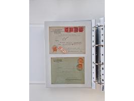 1920/23, umfangreiche Sammlung mit über 4600 Briefen, Karten und Ganzsachen. Dabei interessante Frankaturen, Blockeinheiten, 