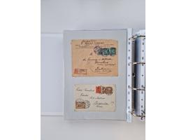 1920/23, umfangreiche Sammlung mit über 4600 Briefen, Karten und Ganzsachen. Dabei interessante Frankaturen, Blockeinheiten, 
