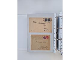 1920/23, umfangreiche Sammlung mit über 4600 Briefen, Karten und Ganzsachen. Dabei interessante Frankaturen, Blockeinheiten, 