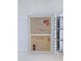 1920/23, umfangreiche Sammlung mit über 4600 Briefen, Karten und Ganzsachen. Dabei interessante Frankaturen, Blockeinheiten, 