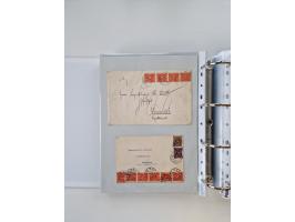 1920/23, umfangreiche Sammlung mit über 4600 Briefen, Karten und Ganzsachen. Dabei interessante Frankaturen, Blockeinheiten, 