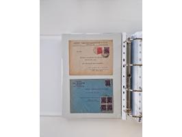 1920/23, umfangreiche Sammlung mit über 4600 Briefen, Karten und Ganzsachen. Dabei interessante Frankaturen, Blockeinheiten, 