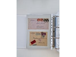 1920/23, umfangreiche Sammlung mit über 4600 Briefen, Karten und Ganzsachen. Dabei interessante Frankaturen, Blockeinheiten, 