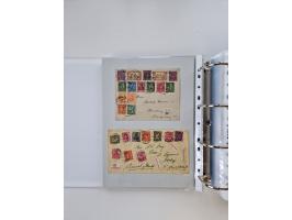 1920/23, umfangreiche Sammlung mit über 4600 Briefen, Karten und Ganzsachen. Dabei interessante Frankaturen, Blockeinheiten, 