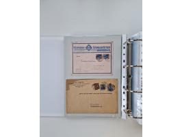 1920/23, umfangreiche Sammlung mit über 4600 Briefen, Karten und Ganzsachen. Dabei interessante Frankaturen, Blockeinheiten, 