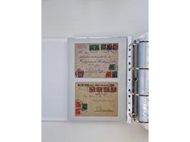 1920/23, umfangreiche Sammlung mit über 4600 Briefen, Karten und Ganzsachen. Dabei interessante Frankaturen, Blockeinheiten, 