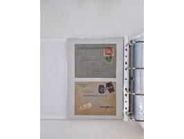 1920/23, umfangreiche Sammlung mit über 4600 Briefen, Karten und Ganzsachen. Dabei interessante Frankaturen, Blockeinheiten, 