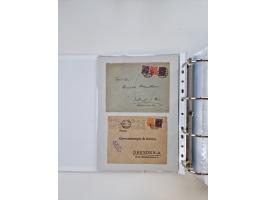 1920/23, umfangreiche Sammlung mit über 4600 Briefen, Karten und Ganzsachen. Dabei interessante Frankaturen, Blockeinheiten, 