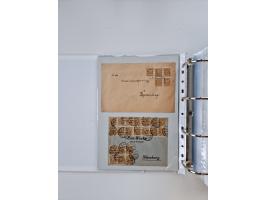 1920/23, umfangreiche Sammlung mit über 4600 Briefen, Karten und Ganzsachen. Dabei interessante Frankaturen, Blockeinheiten, 