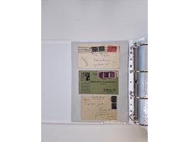 1920/23, umfangreiche Sammlung mit über 4600 Briefen, Karten und Ganzsachen. Dabei interessante Frankaturen, Blockeinheiten, 