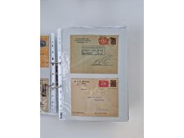 1920/23, umfangreiche Sammlung mit über 4600 Briefen, Karten und Ganzsachen. Dabei interessante Frankaturen, Blockeinheiten, 