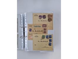1920/23, umfangreiche Sammlung mit über 4600 Briefen, Karten und Ganzsachen. Dabei interessante Frankaturen, Blockeinheiten, 