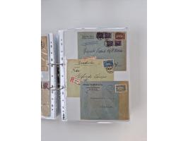 1920/23, umfangreiche Sammlung mit über 4600 Briefen, Karten und Ganzsachen. Dabei interessante Frankaturen, Blockeinheiten, 
