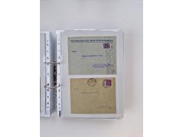 1920/23, umfangreiche Sammlung mit über 4600 Briefen, Karten und Ganzsachen. Dabei interessante Frankaturen, Blockeinheiten, 