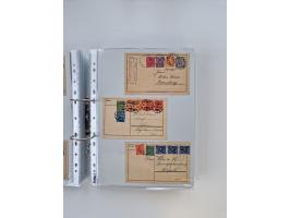 1920/23, umfangreiche Sammlung mit über 4600 Briefen, Karten und Ganzsachen. Dabei interessante Frankaturen, Blockeinheiten, 