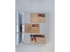 1920/23, umfangreiche Sammlung mit über 4600 Briefen, Karten und Ganzsachen. Dabei interessante Frankaturen, Blockeinheiten, 