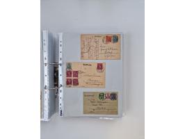 1920/23, umfangreiche Sammlung mit über 4600 Briefen, Karten und Ganzsachen. Dabei interessante Frankaturen, Blockeinheiten, 