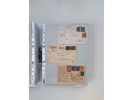 1920/23, umfangreiche Sammlung mit über 4600 Briefen, Karten und Ganzsachen. Dabei interessante Frankaturen, Blockeinheiten, 