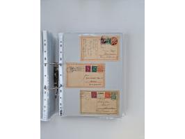 1920/23, umfangreiche Sammlung mit über 4600 Briefen, Karten und Ganzsachen. Dabei interessante Frankaturen, Blockeinheiten, 