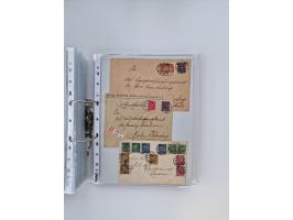 1920/23, umfangreiche Sammlung mit über 4600 Briefen, Karten und Ganzsachen. Dabei interessante Frankaturen, Blockeinheiten, 