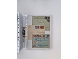 1920/23, umfangreiche Sammlung mit über 4600 Briefen, Karten und Ganzsachen. Dabei interessante Frankaturen, Blockeinheiten, 