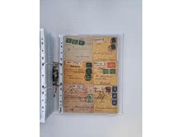 1920/23, umfangreiche Sammlung mit über 4600 Briefen, Karten und Ganzsachen. Dabei interessante Frankaturen, Blockeinheiten, 