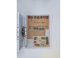 1920/23, umfangreiche Sammlung mit über 4600 Briefen, Karten und Ganzsachen. Dabei interessante Frankaturen, Blockeinheiten, 