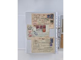 1920/23, umfangreiche Sammlung mit über 4600 Briefen, Karten und Ganzsachen. Dabei interessante Frankaturen, Blockeinheiten, 